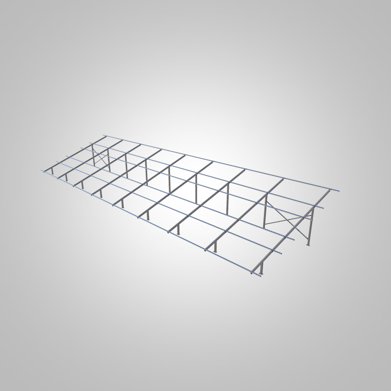 STRUCTURE METALLIQUE NOIR Type 3R a Base IPE